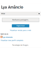 Mobile Screenshot of lyaamancio.blogspot.com