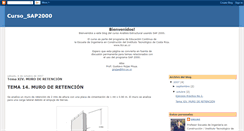 Desktop Screenshot of cursosap2000.blogspot.com