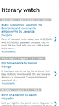 Mobile Screenshot of literarywatch.blogspot.com