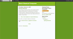 Desktop Screenshot of blackcomposer.blogspot.com
