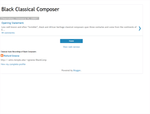 Tablet Screenshot of blackcomposer.blogspot.com