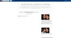 Desktop Screenshot of mafiasentribunales.blogspot.com