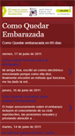 Mobile Screenshot of elcomoquedarembarazada.blogspot.com