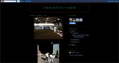 Desktop Screenshot of christusfarm.blogspot.com
