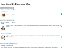 Tablet Screenshot of mrsgarrettsclass.blogspot.com