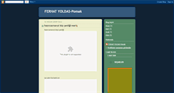 Desktop Screenshot of ferhatyoldas.blogspot.com