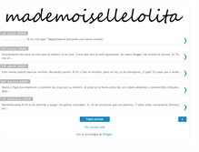 Tablet Screenshot of mademoisellelolita.blogspot.com
