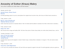 Tablet Screenshot of krausfamilynews.blogspot.com