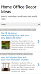 Mobile Screenshot of homeofficedecorideas.blogspot.com