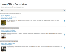 Tablet Screenshot of homeofficedecorideas.blogspot.com