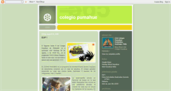 Desktop Screenshot of colegiopumahue.blogspot.com