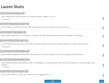 Tablet Screenshot of laurenshults.blogspot.com