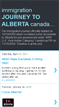 Mobile Screenshot of journeytoalberta.blogspot.com