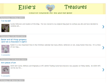 Tablet Screenshot of elliestreasurescrafts.blogspot.com