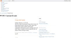 Desktop Screenshot of eventswvpc.blogspot.com