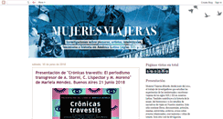 Desktop Screenshot of historiasmujeresviajeras.blogspot.com