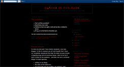 Desktop Screenshot of dancer-inthe-dark.blogspot.com