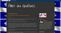 Desktop Screenshot of allerauquebec.blogspot.com