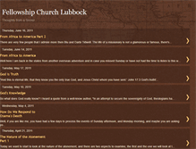 Tablet Screenshot of fellowshiplubbock.blogspot.com