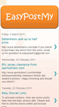 Mobile Screenshot of easypostmy.blogspot.com