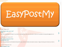 Tablet Screenshot of easypostmy.blogspot.com