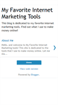 Mobile Screenshot of myfavoriteimtools.blogspot.com
