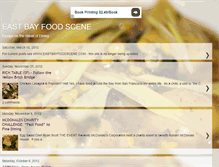 Tablet Screenshot of eastbayfoodscene.blogspot.com