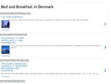 Tablet Screenshot of bedandbreakfastindenmark.blogspot.com