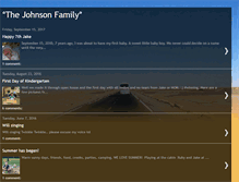 Tablet Screenshot of jandljohnson.blogspot.com