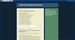 Desktop Screenshot of jadwalpertandinganligaspanyol.blogspot.com