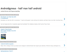 Tablet Screenshot of androidgynous.blogspot.com