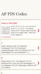 Mobile Screenshot of ap-pincodes.blogspot.com