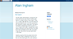 Desktop Screenshot of alaningham.blogspot.com