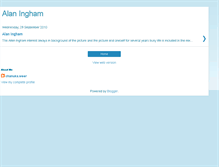Tablet Screenshot of alaningham.blogspot.com