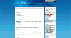Desktop Screenshot of clayefeldteam.blogspot.com