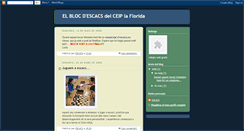 Desktop Screenshot of ceiplafloridaescacs.blogspot.com