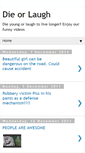 Mobile Screenshot of dieorlaugh.blogspot.com
