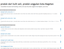 Tablet Screenshot of kerajinankulit.blogspot.com