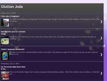 Tablet Screenshot of gluttonjoda.blogspot.com