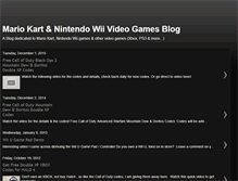 Tablet Screenshot of nintendowiigamesmariokart.blogspot.com