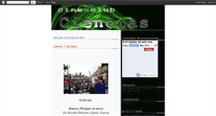 Desktop Screenshot of cineclubciencias.blogspot.com