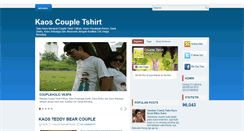 Desktop Screenshot of kaostshirtcouple.blogspot.com