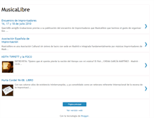 Tablet Screenshot of amusicalibre.blogspot.com