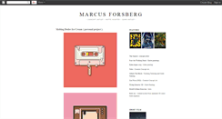 Desktop Screenshot of marcusforsberg.blogspot.com