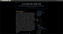 Desktop Screenshot of laplumadelpatofeo.blogspot.com