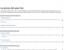 Tablet Screenshot of laplumadelpatofeo.blogspot.com