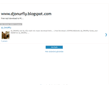 Tablet Screenshot of djonurfly.blogspot.com