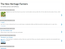 Tablet Screenshot of newheritagefarmers.blogspot.com