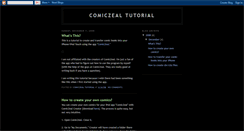 Desktop Screenshot of comiczeal.blogspot.com