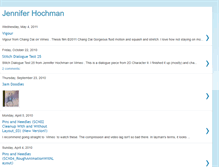 Tablet Screenshot of jenniferhochman.blogspot.com